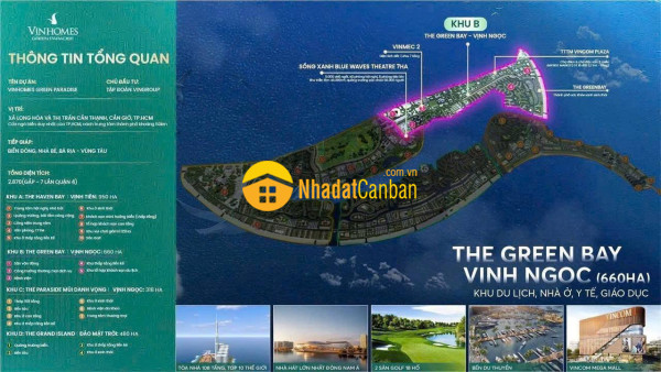 Bán dự án vinhomes paradise cần giờ booking sớm để chọn căn đẹp nhất ngay hôm nay