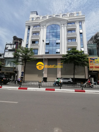 Bán tòa nhà văn phòng vip mặt phô tôn đức thắng dt 540m2 mt 22m. giá 550 tỷ