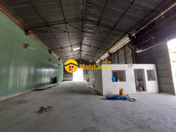 Cho thuê nhà kho 300m2 tại cẩm lệ giá chỉ 15 triệutháng