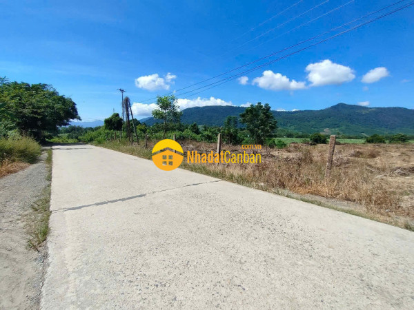 Bán đất khánh hiệp giá rẻ có thổ mặt đường k25 giáp suối gần sông chò phù hợp làm nhà vườn